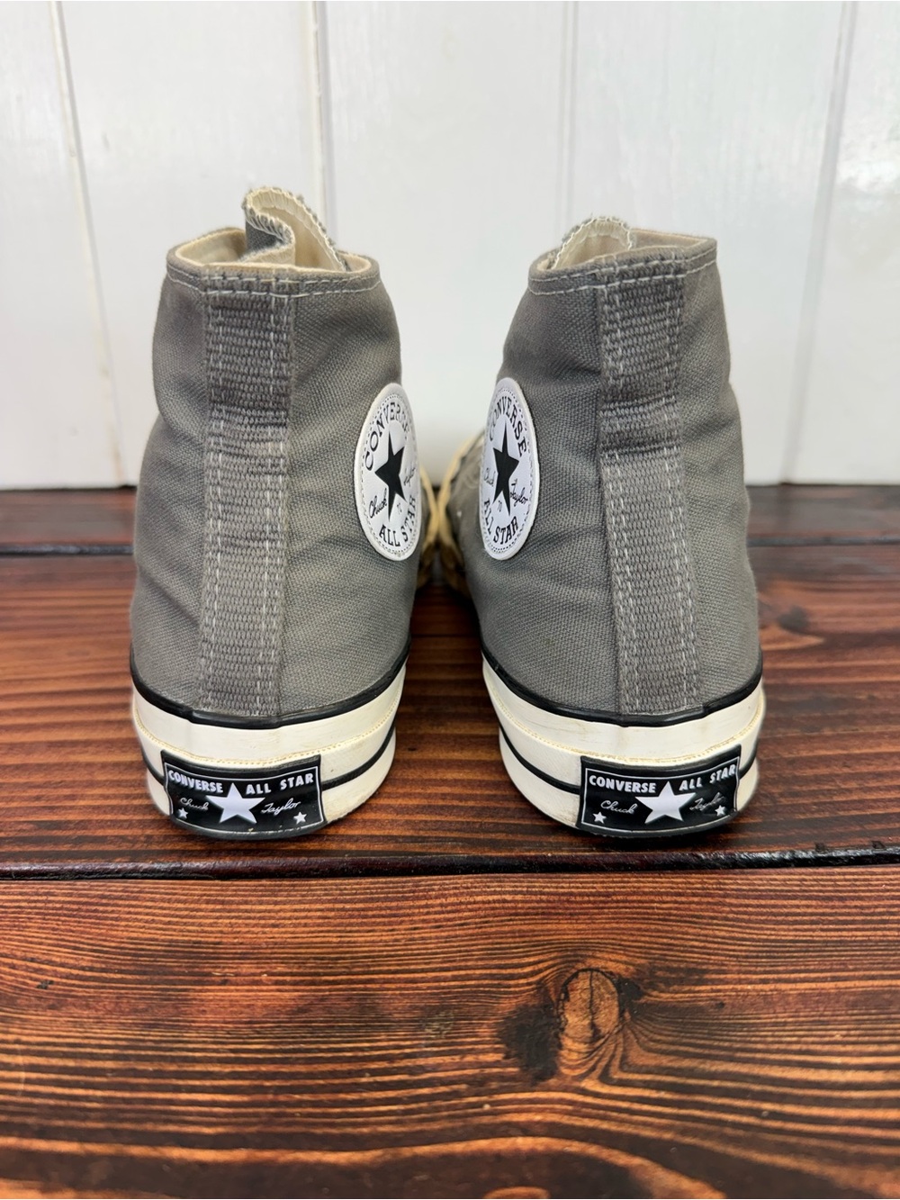 Converse Chuck 70 High Top Mason Grey Canvas Sneakers Women’s 8.5 - Picture 7 of 9